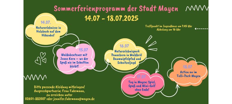 Sommerferienprogramm