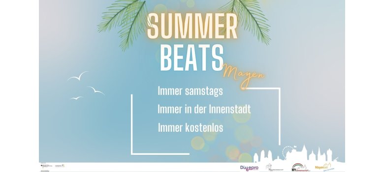 Plakat zu den Summer Beats
