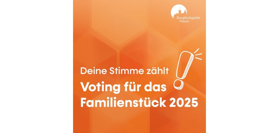 Flyer zum Voting des Familienstück 2025