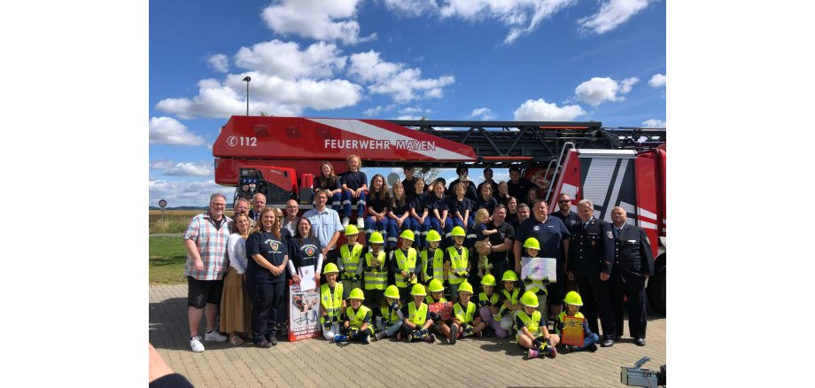 Kinder- und Jugendfeuerwehr der Löscheinheit Hausen