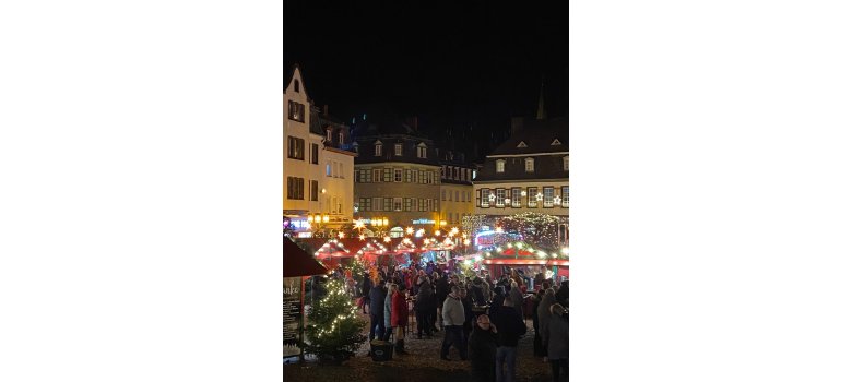 Weihnachtliche Atmosphäre beim Weihnachtszauber