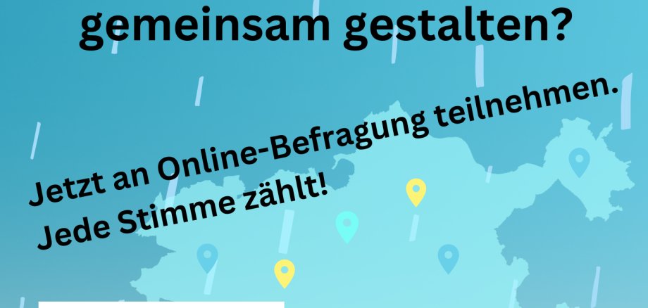 Plakat Online-Beteiligung 