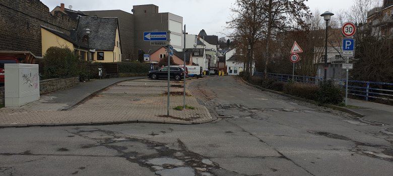 Der Bereich am Wasserpförtchen im jetzigen Zustand